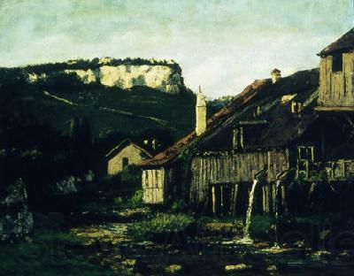Gustave Courbet Environs d'Ornans France oil painting art